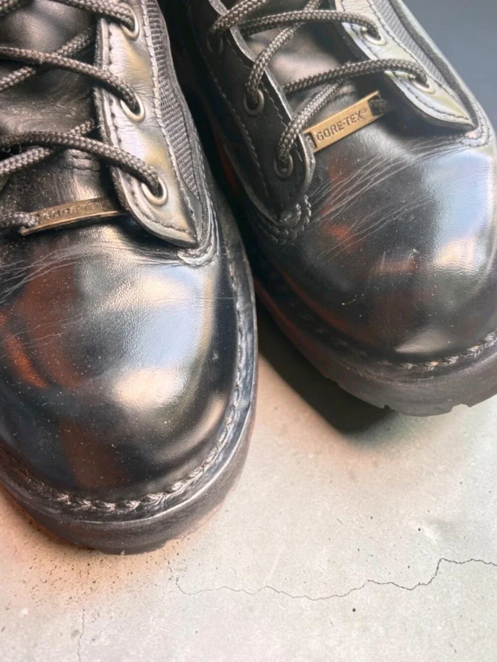 Danner Black Tactical Lace-Up Combat Boots